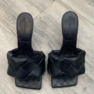 Bottega Veneta Padded Lido Mules heels